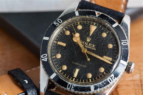 rolex submariner 6204 no patina|rolex submariner review.